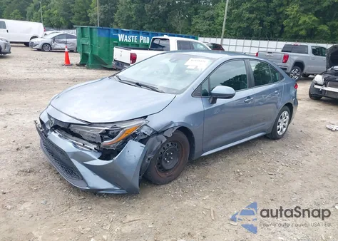 2020 Toyota Corolla Le from USA, damaged, VIN 5YFEPRAE3LP113175